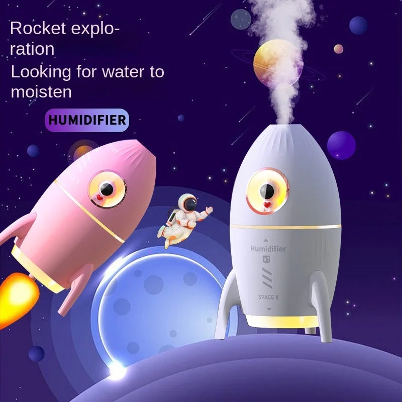 Portable Rocket Ship Air Humidifier